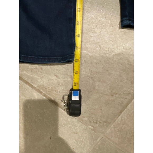 Seven 7 Jeans Womens Size 24 Slim Straight Dark Wash‎ 26x26 - Picture 4 of 6